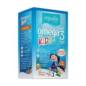 Ômega 3 Kids Equaliv 30 Cápsulas Mastigáveis