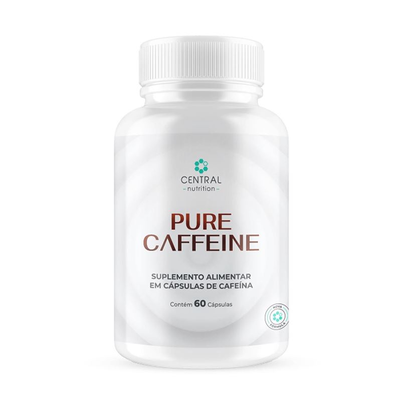 Pure Caffeine Central Nutrition 60 Cápsulas