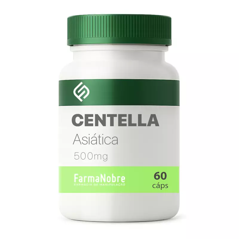 Centella Asiática 500mg - 60 Cápsulas
