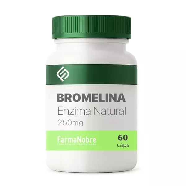 Bromelina 250mg - 60 cápsulas