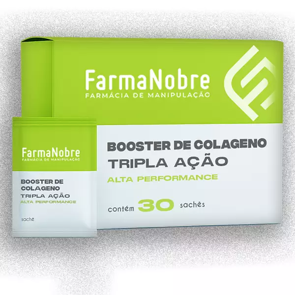 Booster de Colágeno Tripla Ação - 30 sachês 
