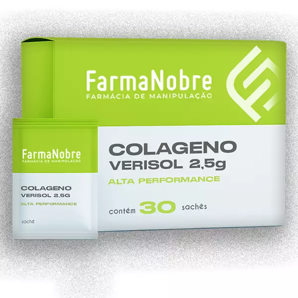 Colágeno Verisol 2,5g - 30 Sachês Sabor Laranja