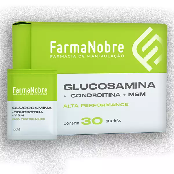 Glucosamina + Condroitina + MSM - 30 Sachês