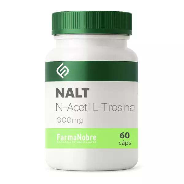 N-Acetil L-Tirosina (NALT) 300mg - 60 Cápsulas