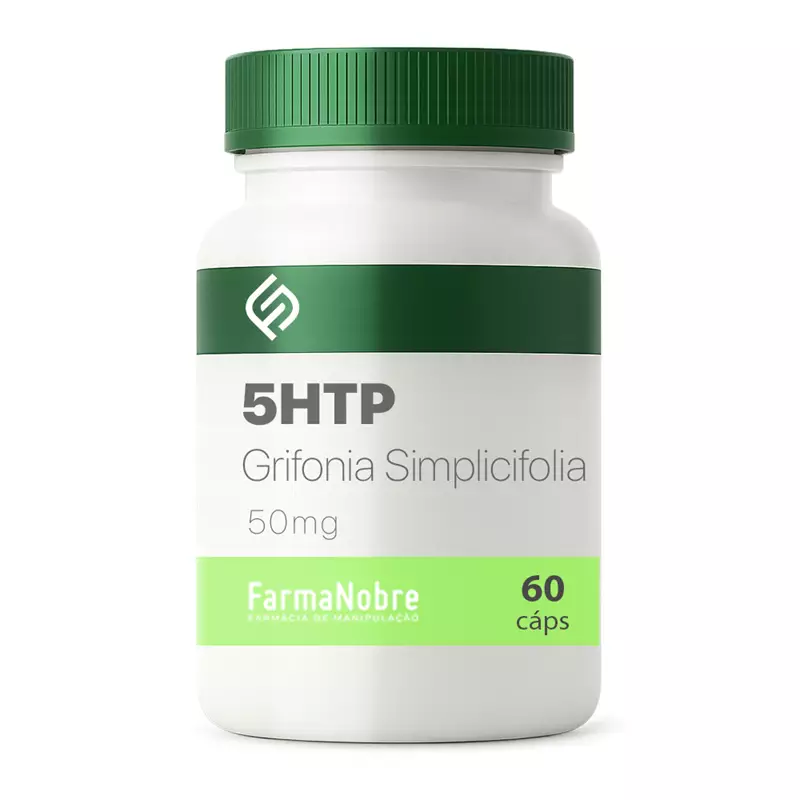 5 Htp (Grifonia Simplicifolia) 50mg - 60 caps.