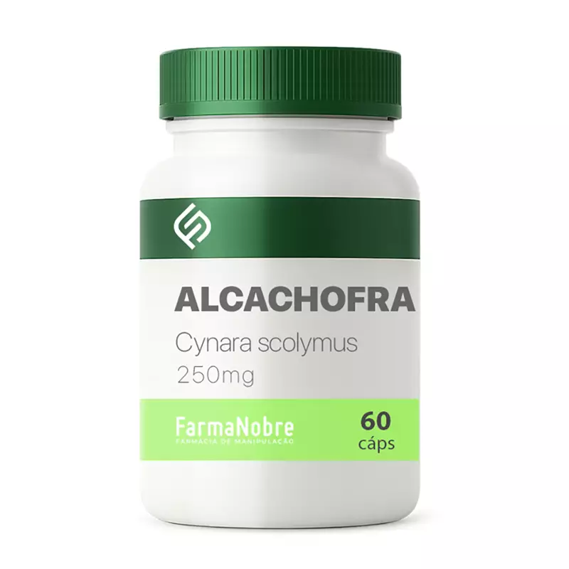 Alcachofra (Cynara scolymus L.) 250mg 60 Cápsulas.
