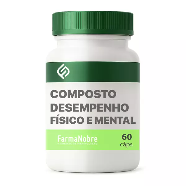 Composto Desempenho Físico e Mental - 60 Cápsulas