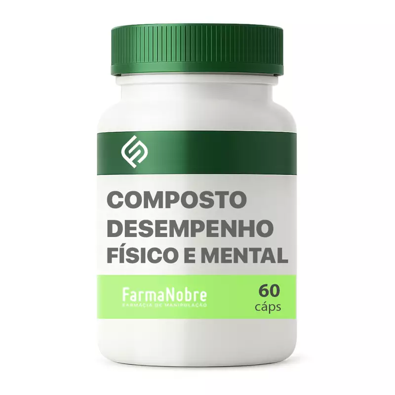 Composto Desempenho Físico e Mental - 60 Cápsulas