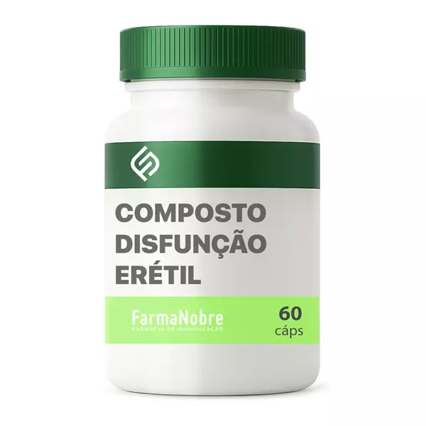 Composto Disfunção Erétil - 60 Cápsulas