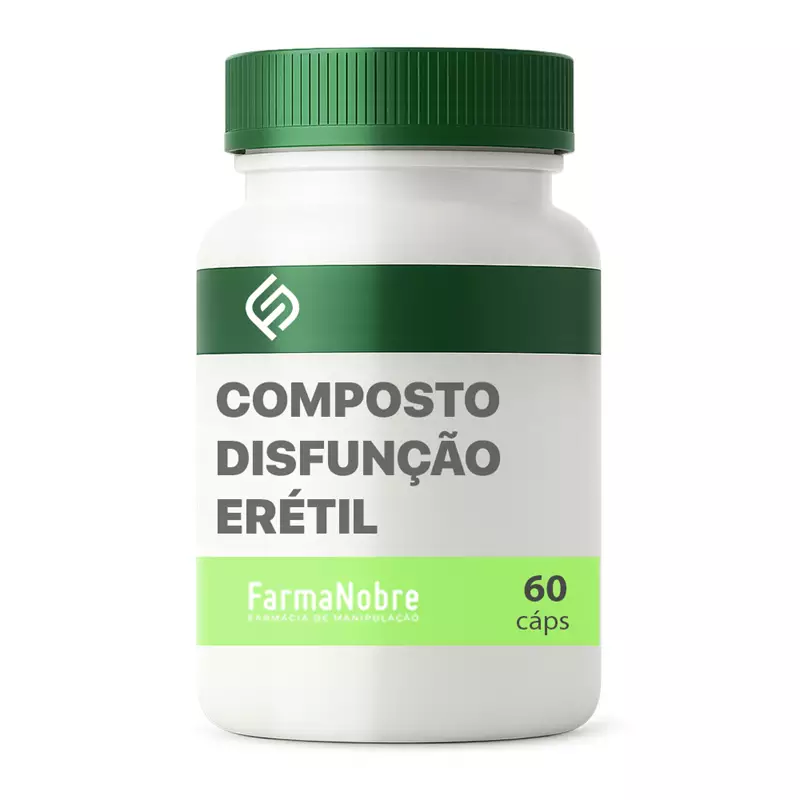 Composto Disfunção Erétil - 60 Cápsulas