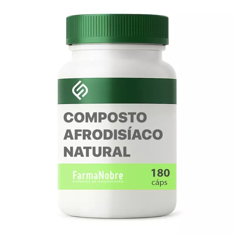 Composto Afrodisíaco Natural - 180 Cápsulas