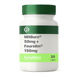 MitBurn® 50mg + Fourslim® 150mg - 30 Cápsula