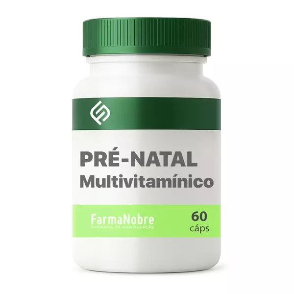 Pré Natal - Multivitamínico - 60 Cápsulas
