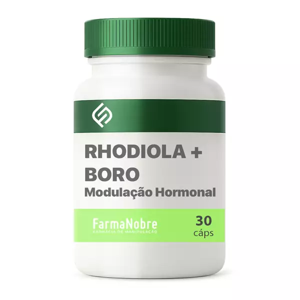 Rhodiola + Boro - Modulação Hormonal - 30 Cápsulas