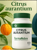 Citrus Aurantium 200mg - 30 Doses (60 Cápsulas).