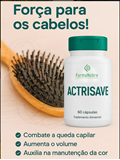 Actrisave (Finasterida Like) 250mg 30 Cápsulas.